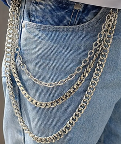 3 Ring Heavy Pocket Chain