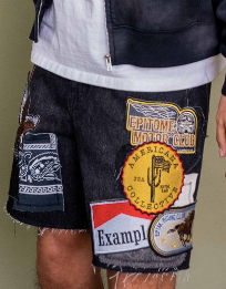EPTM Americana Denim Shorts "Black"