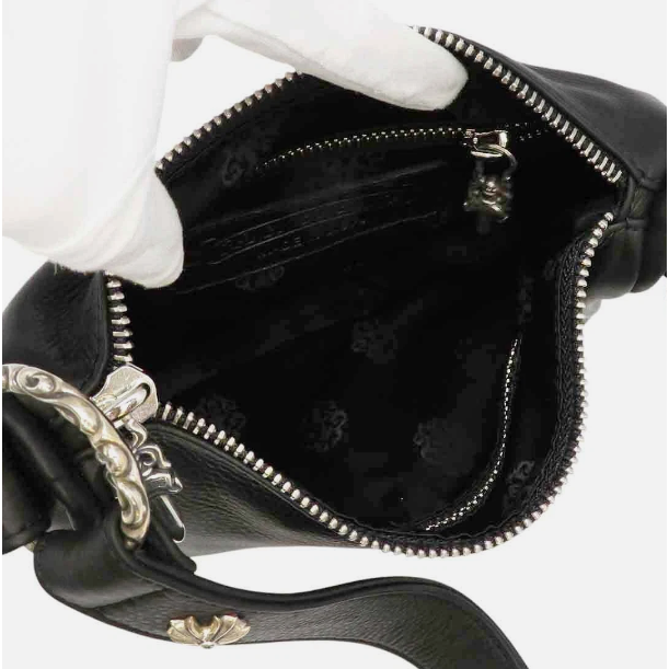 Chrome Hearts Leather Chicken Nugget Bag “Black”
