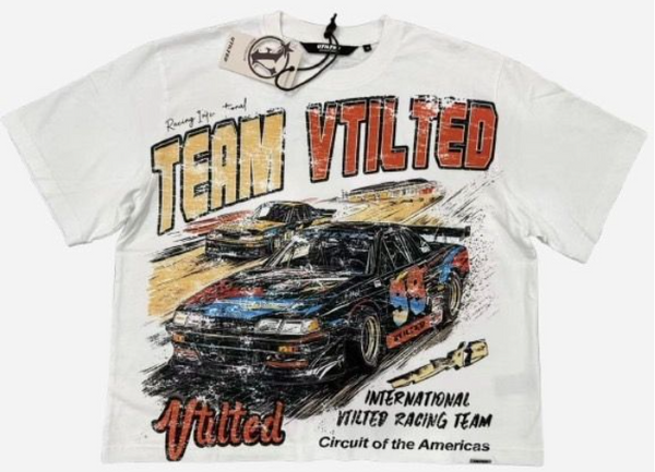 VTILTED Overtake Tee "White"