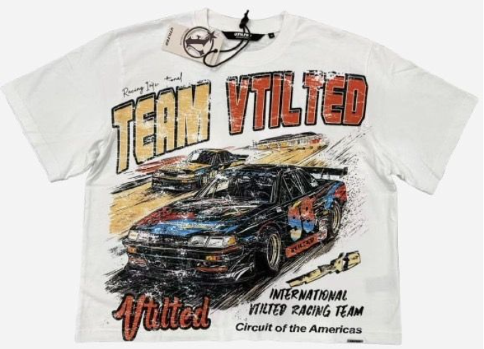 VTILTED Overtake Tee "White"