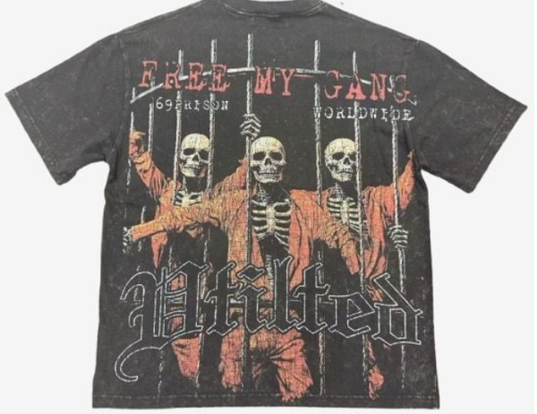 VTILTED Free Tee "Black Wash"