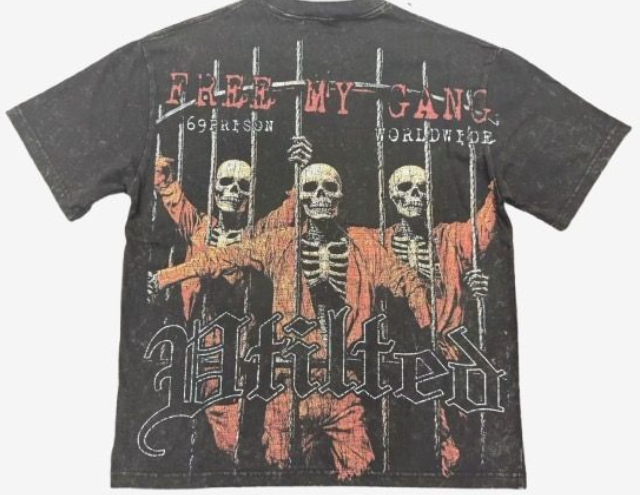 VTILTED Free Tee "Black Wash"