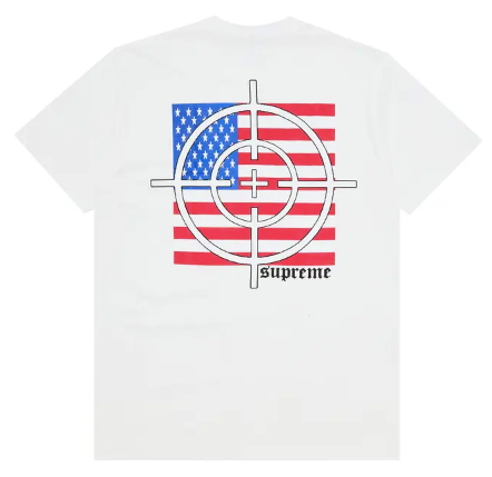 Supreme Target Tee "White"