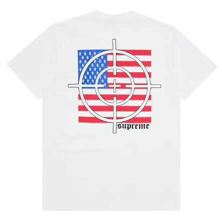 Supreme Target Tee "White"