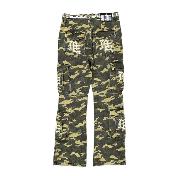 Mixed Emotion Cargo Pants "Camo"