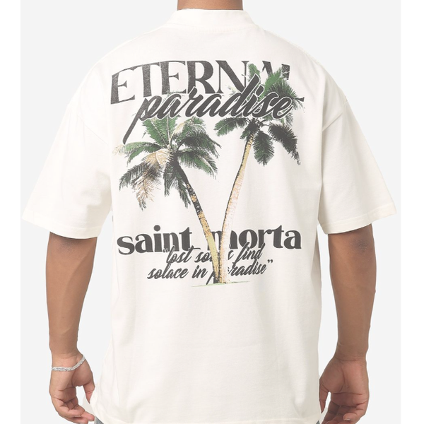 Saint Morta Paradise Tee "Off White"