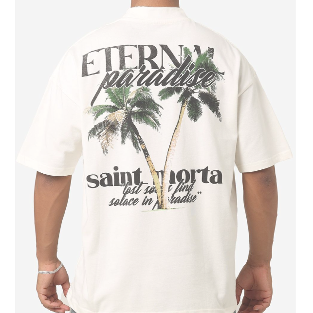Saint Morta Paradise Tee "Off White"
