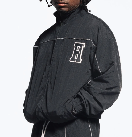 Forever Hungry Windbreaker Tracksuit Set "Black"