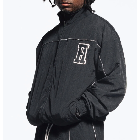 Forever Hungry Windbreaker Tracksuit Set "Black"