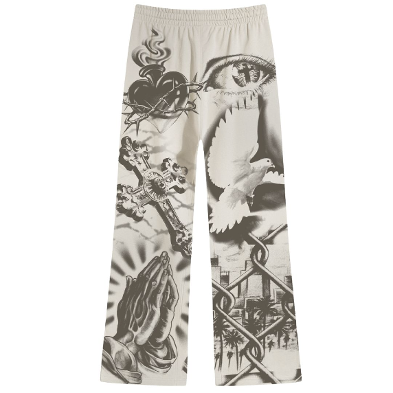 WKNDRIOT Sacred Sweatpants "Cream"