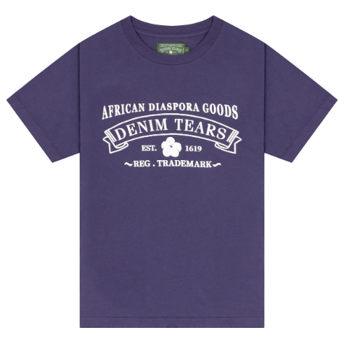 Denim Tears ADG Tee “Washed Purple”