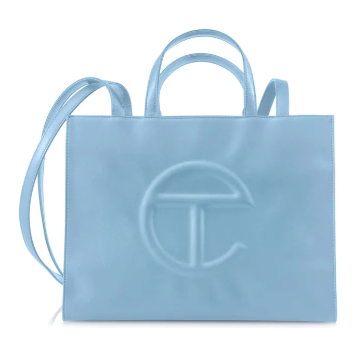 Telfar Medium Shopping Bag "Cerulean"