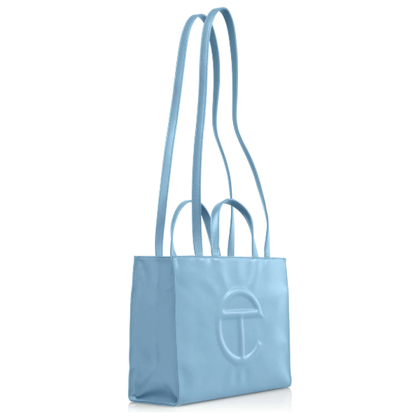 Telfar Medium Shopping Bag "Cerulean"