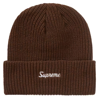 Supreme Loose Gauge Beanie "Brown"