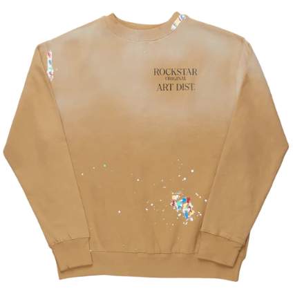 Rockstar Original Art Dist. Crewneck "Beige"