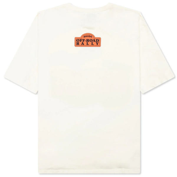 Rhude Black Hills Rally Tee "Vintage White"