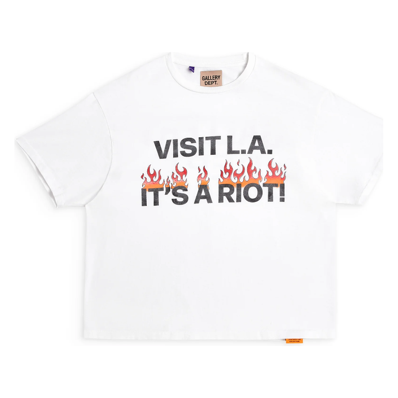 Gallery Dept. LA Riot Tee "White"