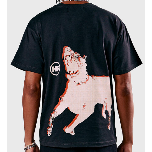 Homme Femme Doberman Tee "Black"