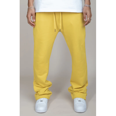 EPTM French Terry Flare Sweatpants "Mustard"