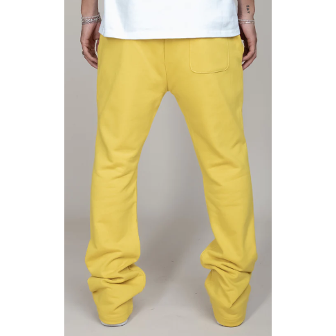 EPTM French Terry Flare Sweatpants "Mustard"