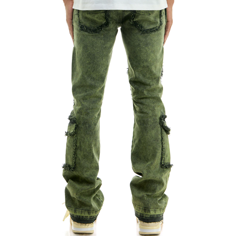 KDNK Tetra Skinny Cargo Pants "Green"