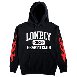 Lonely Hearts Club University Hoodie "Black"