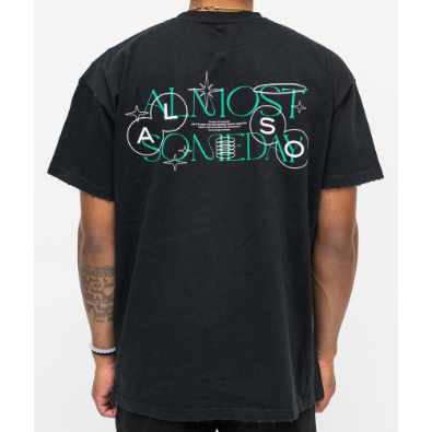 Almost Someday Fantasy Tee "Black"