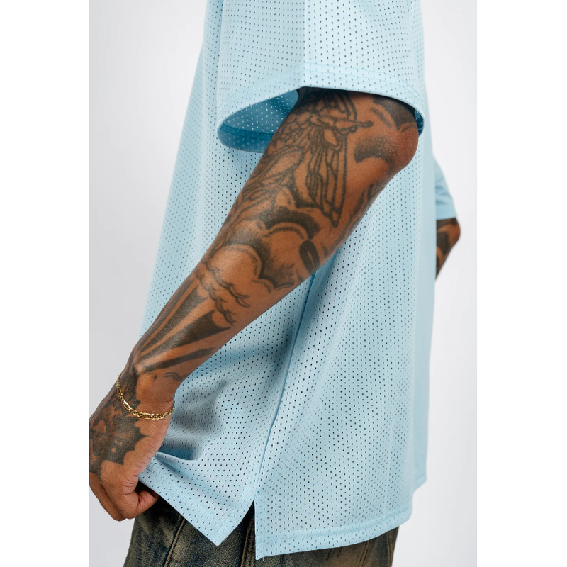 Boxy Jersey "Light Blue"