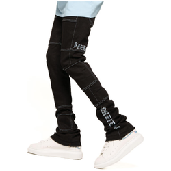 Pheelings Defying Odds Stacked Jeans "Black/Blue"