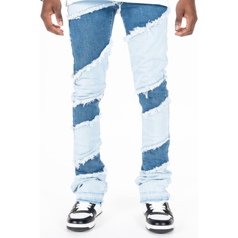 Pheelings Embrace The Journey Stacked Jeans "Blue"