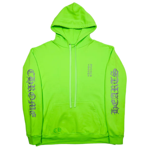 Chrome Hearts Hoodie "Neon Green"