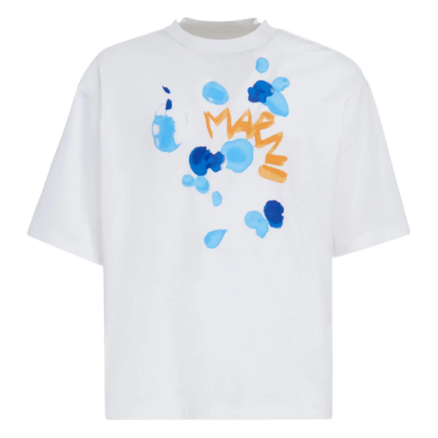 Marni Logo Tee "White"