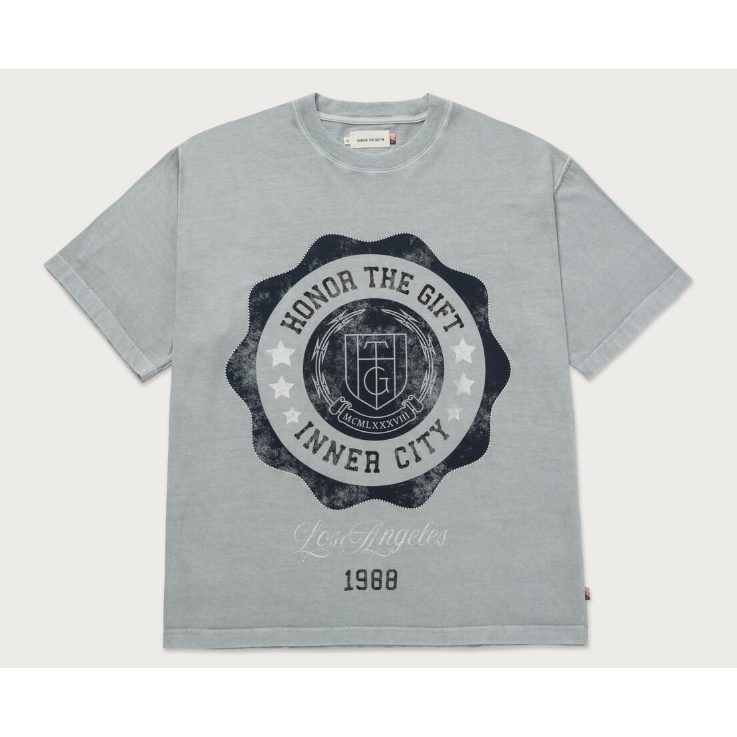 Honor The Gift Seal Logo Tee "Stone"