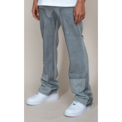 EPTM French Terry Carpenter Sweatpants "Grey"