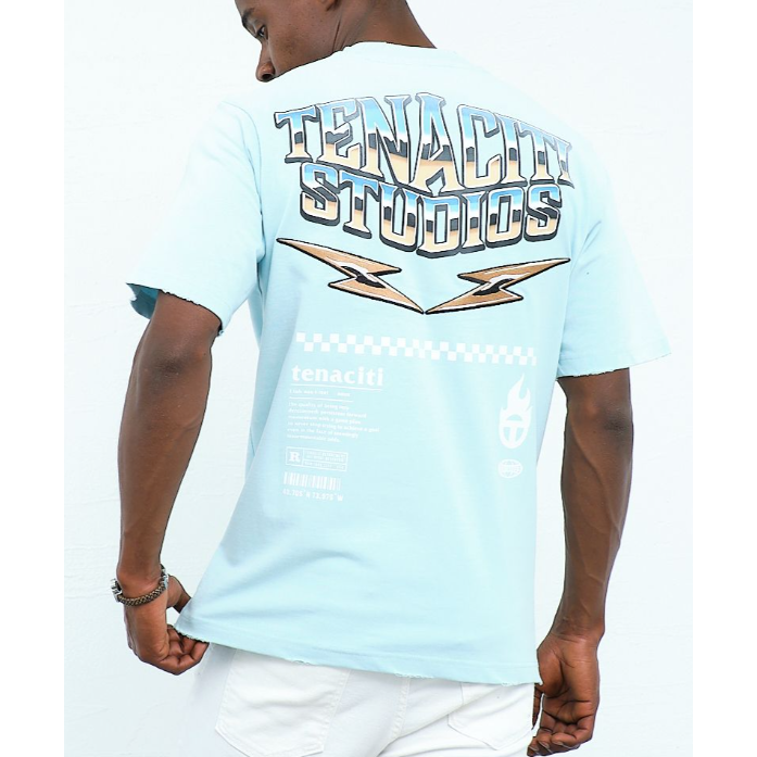 Tenaciti Studio Tee "Light Blue"