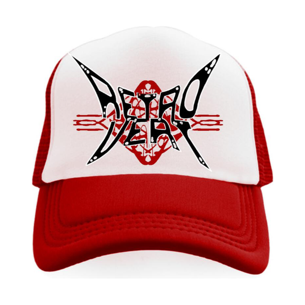 Retrovert Destroy Trucker Hat "Red"