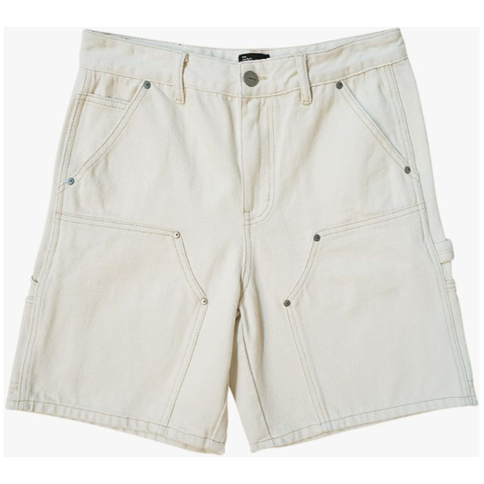 EPTM Double Knee Twill Shorts "Cream"