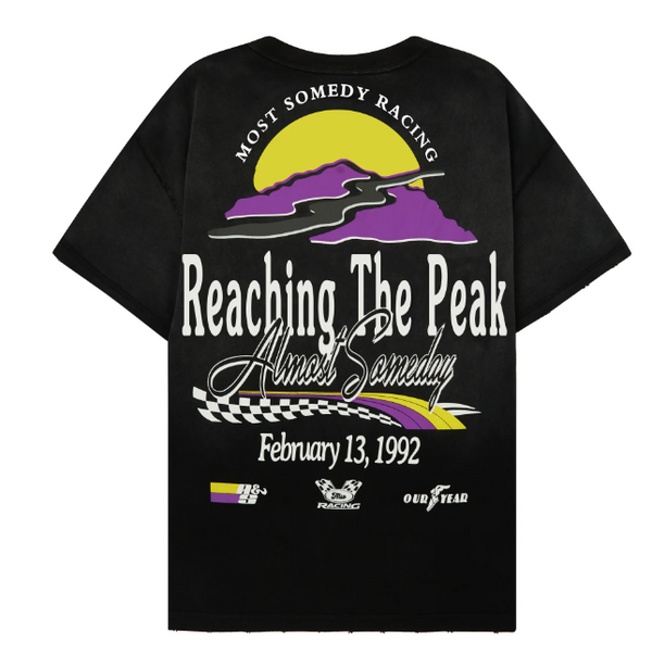 Almost Someday Peak Tee “Sun Fade Black”