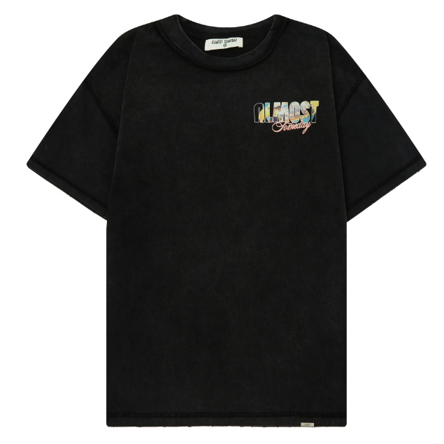 Almost Someday Prey Tee “Sun Fade Black”