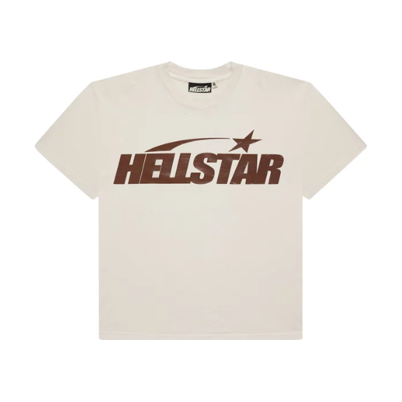 Hellstar Classic Tee "Cream/Brown"