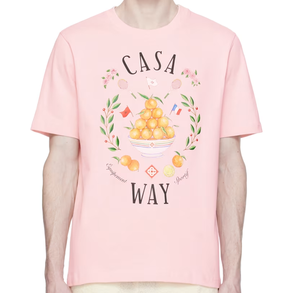 Casablanca Exclusive Casa Way Tee "Pink"