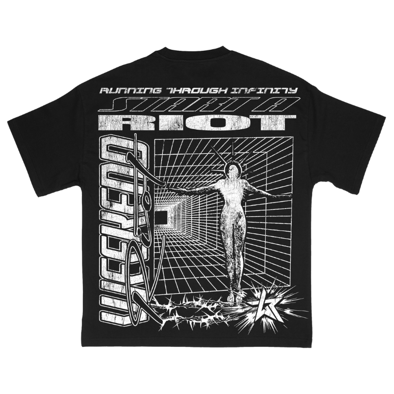 WKNDRIOT Infiniti Tee "Black"