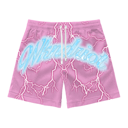 WKNDRIOT Birds Fly Shorts "Pink"