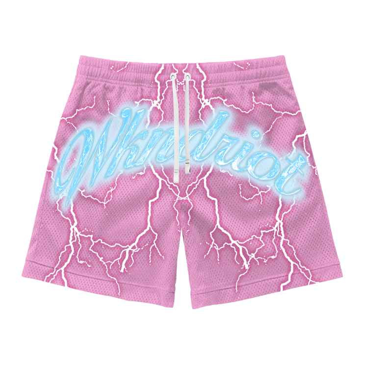 WKNDRIOT Birds Fly Shorts "Pink"