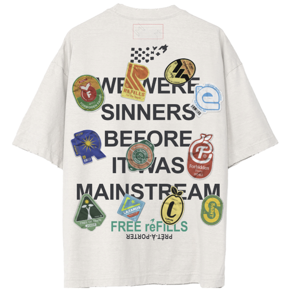 Free Refills Forbidden Tee "Vintage White"