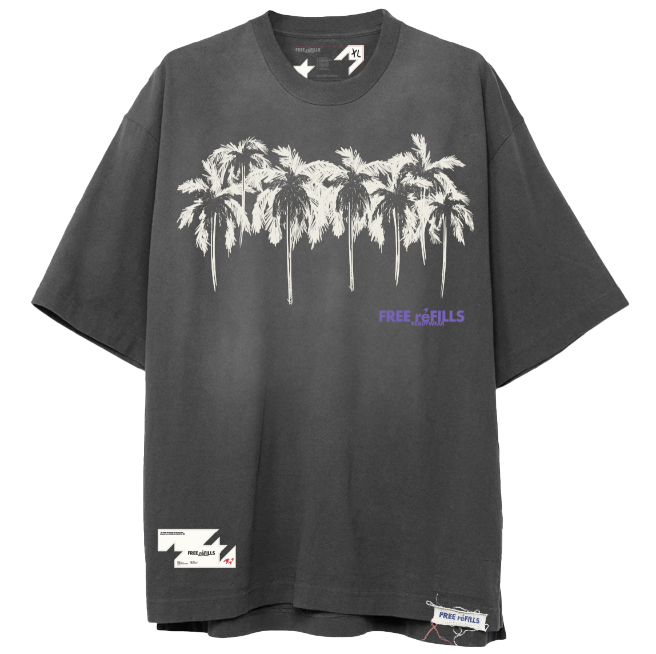 Free Refills Heavens Gate Tee "Vintage Black"