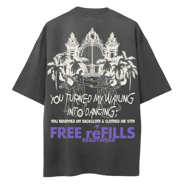 Free Refills Heavens Gate Tee "Vintage Black"