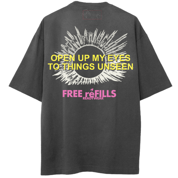 Free Refills Wanders Tee "Vintage Black"