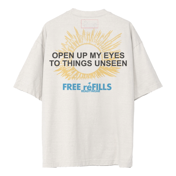 Free Refills Wanders Tee "Vintage White"